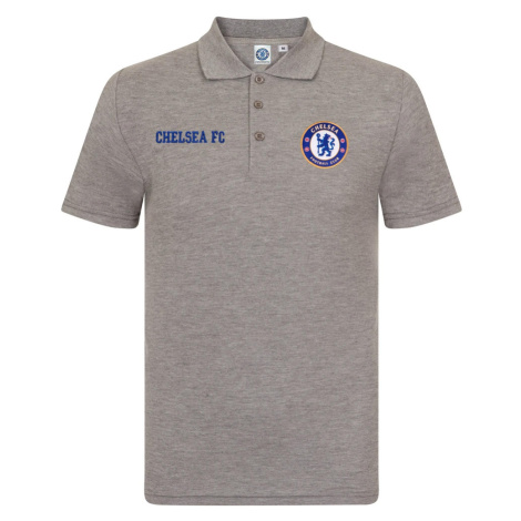 FC Chelsea pánské polo tričko Crest grey