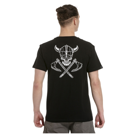 Meatfly pánské tričko Valhalla Black | Černá | 100% bavlna