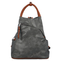 Trendový dámský batoh Zuela, šedá