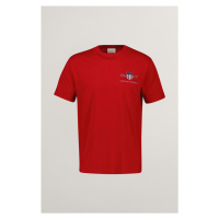 TRIČKO GANT REG ARCHIVE SHIELD EMB SS T-SHIRT RUBY RED