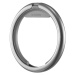 Orbitkey Ring – stříbrný kroužek – antracitový plastový mechanismus