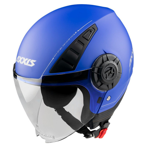 AXXIS Otevřená helma AXXIS METRO ABS - modrá mat