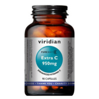 VIRIDIAN Nutrition Extra C 950 mg 90 kapslí