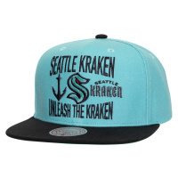 Seattle Kraken čepice flat kšiltovka City Love Snapback Vintage