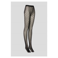 Punčochy karl lagerfeld k/monogram party tights black