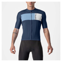 CASTELLI Cyklistický dres s krátkým rukávem - PROLOGO VII - modrá/světle modrá