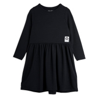 Dívčí šaty Mini Rodini černá barva, mini