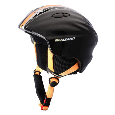 BLIZZARD-MAGNUM ski helmet, orange star shiny Černá 23/24