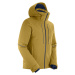 Salomon EDGE JACKET M Pánská lyžařská bunda, žlutá, velikost
