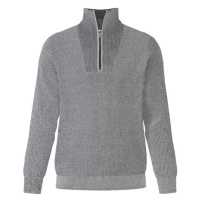 LIVERGY® Pánský pletený svetr (černá/bílá)