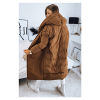 Dámský kabát MELVIN camel Dstreet TY3238