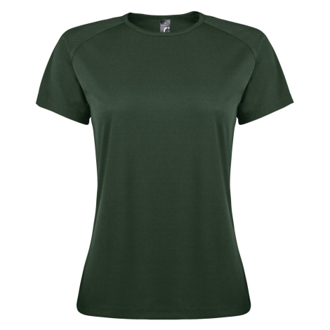 SOĽS Sporty Women Dámské funkční triko SL01159 Forest green SOL'S