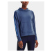 Under Armour Mikina UA Rival Terry Taped Hoodie-BLU - Dámské