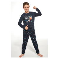 Chlapecké pyžamo Cornette Mars - bavlna Tmavě modrá