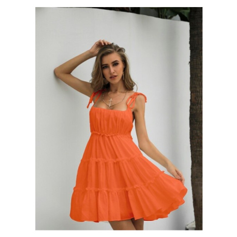 Volné letní šaty s volánovou sukni LissCord