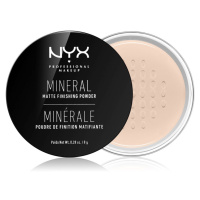 NYX Professional Makeup Mineral Finishing Powder minerální pudr odstín Light/Medium 8 g