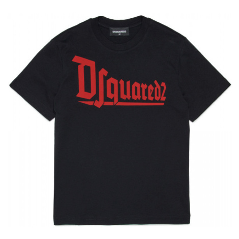 Tričko dsquared relax t-shirt černá Dsquared²