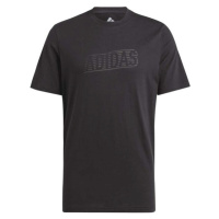 adidas BRAND LOVE TEE Pánské tričko, černá, velikost