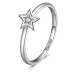 Rosato Půvabný stříbrný prsten s hvězdičkou Allegra RZA027