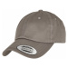 Low Profile Organic Cotton Cap - pale grey