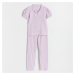 Reserved - Dvoudílné pyžamo - Fialová