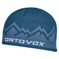 Čepice Ortovox Peak Beanie Barva: modrá