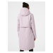 Světle růžový dámský nepromokavý kabát HELLY HANSEN Aspire