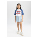 DEFACTO Girl Child Jean Shorts Skirt