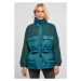 Ladies Sherpa Mix Puffer Jacket - jasper