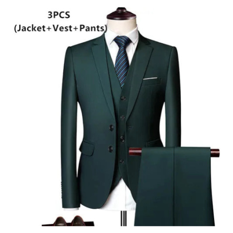 Trojdílný oblek 3v1 sako, vesta a kalhoty JF469 JFC FASHION