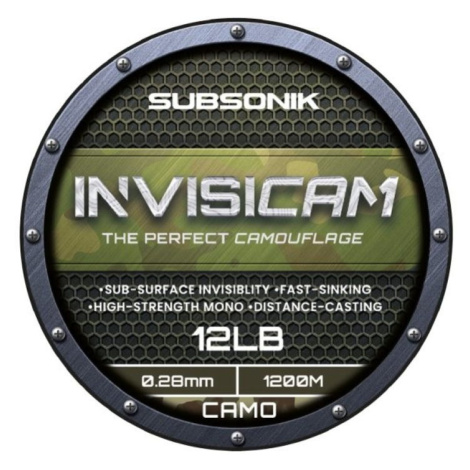 Sonik Vlasec Subsonik Invisicam 1200m - 0,38mm 22lb