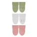 Sterntaler Dětské ponožky 3-pack uni bamboo světle růžové