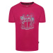 Dětské funkční tričko Dare2b RIGHTFUL tmavě růžová