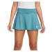 Nike COURT DRI-FIT VICTORY Dámská tenisová sukně, tyrkysová, velikost