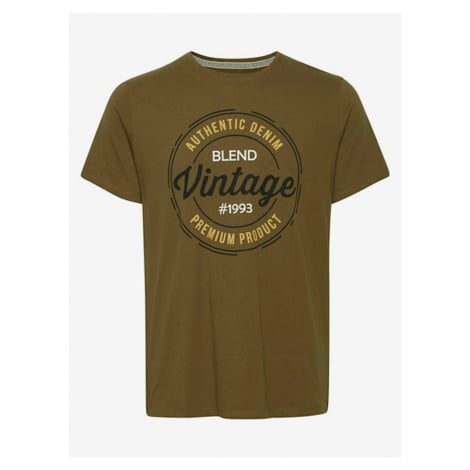 Khaki tričko s krátkým rukávem Blend