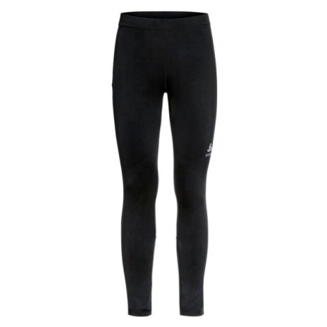 Odlo ESSENTIAL TIGHTS Pánské běžecké elastické kalhoty, černá, velikost