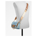 Hnědo-modrá dámská crossbody kabelka s ozdobnými detaily ALDO Taliana