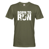 Pánské běžecké tričko Born to run