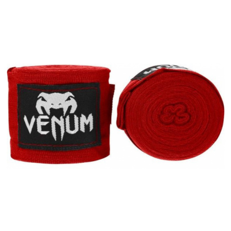 Venum KONTACT BOXING HANDWRAPS 4 M Bandáže, červená, velikost