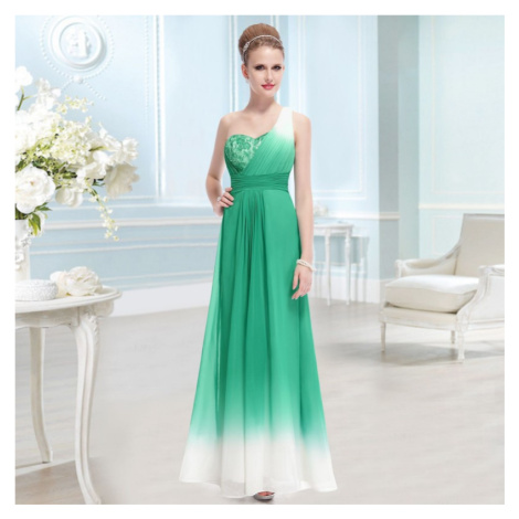 zelené ombré společenské dlouhé šaty Juliana Ever-Pretty