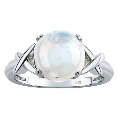 Stříbrný prsten Donel s pravým měsíčním kamenem Silvego