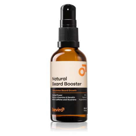 Beviro Natural Beard Booster péče pro podporu růstu vousů 30 ml
