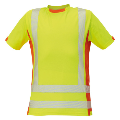 Cerva Latton Pánské HI-VIS tričko 03040112 žlutá/oranžová Červa