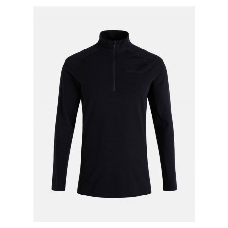 Termo prádlo peak performance m magic half zip černá