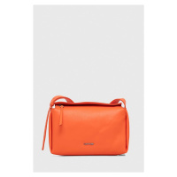 Kabelka Calvin Klein oranžová barva, K60K611346