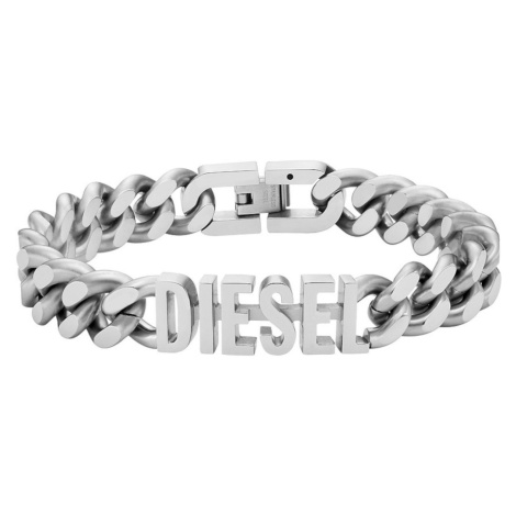 Diesel Masivní ocelový náramek DX1389040