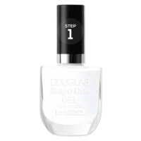 Douglas Collection - Stay & Care Gel Nail Polish Laky na nehty 10 ml Bílá unisex