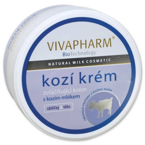VivaPharm Kozí zvláčňující krém dóza 250 ml