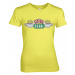 Friends tričko, Central Perk Girly Yellow, dámské