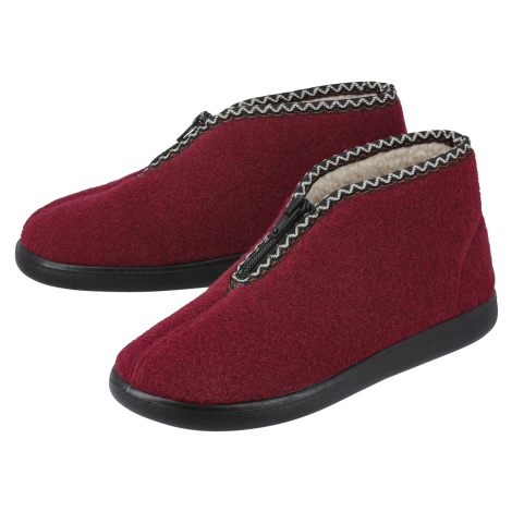 esmara® Dámská domácí obuv (burgundská)